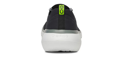 OOFOS WOMENS OOMY STRIDE - WHITE BLACK