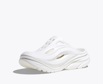 HOKA ORA RECOVERY MULE - WHITE / WHITE