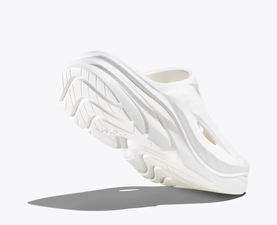 HOKA ORA RECOVERY MULE - WHITE / WHITE