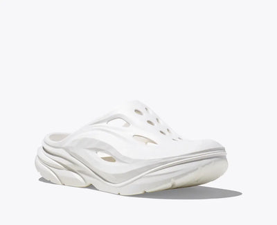HOKA ORA RECOVERY MULE - WHITE / WHITE
