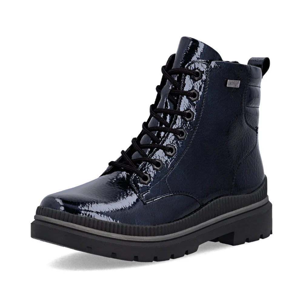 REMONTE WOMENS BOOT - MIDNIGHT PATENT
