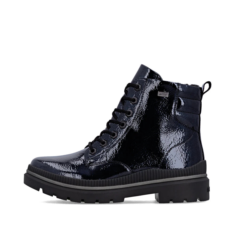 REMONTE WOMENS BOOT - MIDNIGHT PATENT