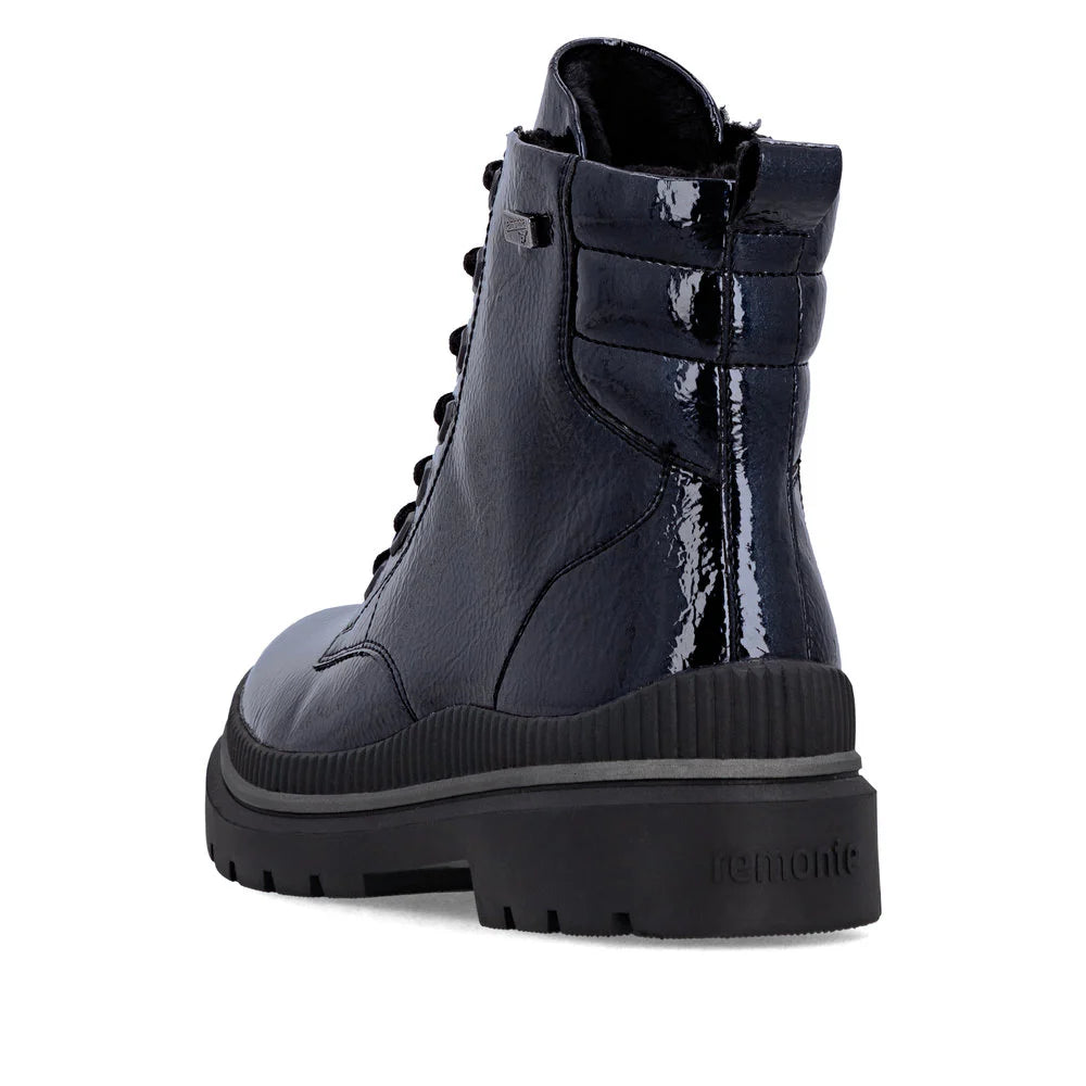 REMONTE WOMENS BOOT - MIDNIGHT PATENT