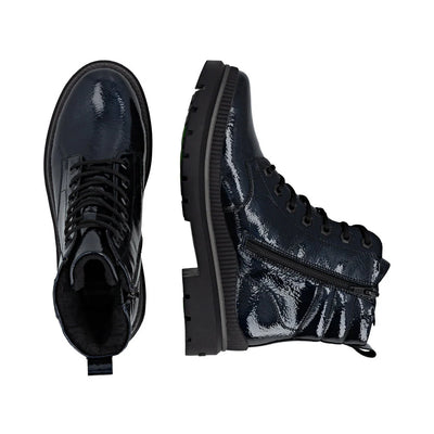 REMONTE WOMENS BOOT - MIDNIGHT PATENT