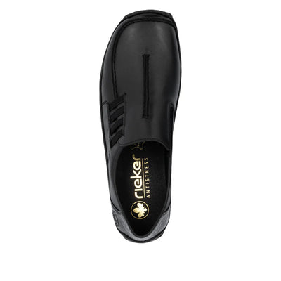RIEKER WOMENS CELIA SLIP ON - BLACK