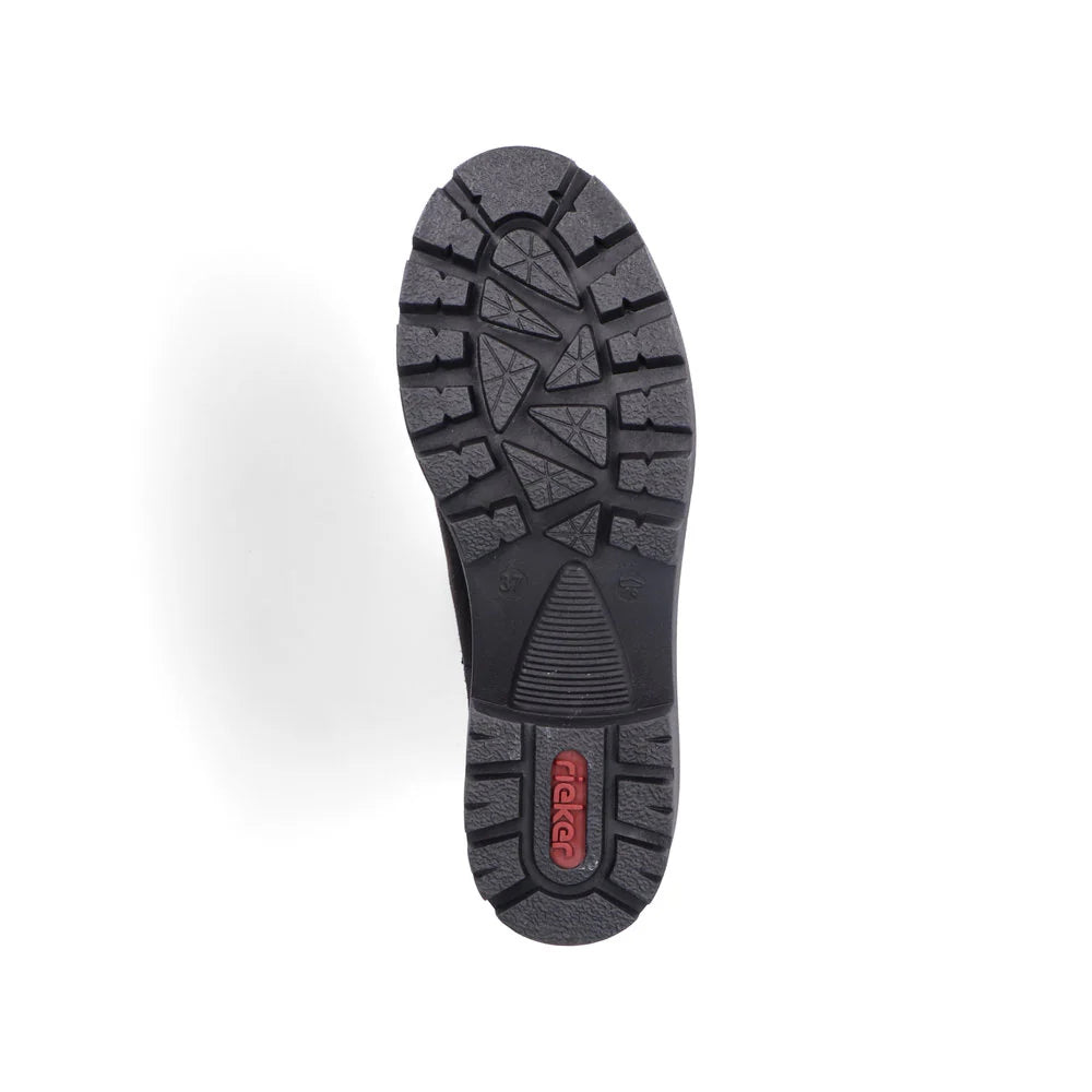 RIEKER WOMENS CHELSEA ZIP - BLACK