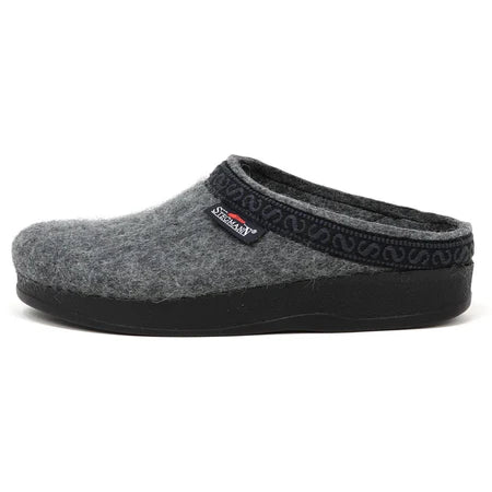STEGMANN WOMENS 108 POLY SOLE CLOG - GREY