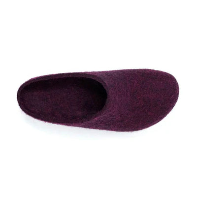 STEGMANN WOMENS ECO WOOL CLOG - MAGENTA
