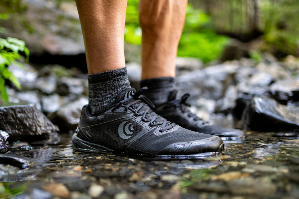 靴 grape beige embroidery logo diving shoe DAVIDSON SHOES