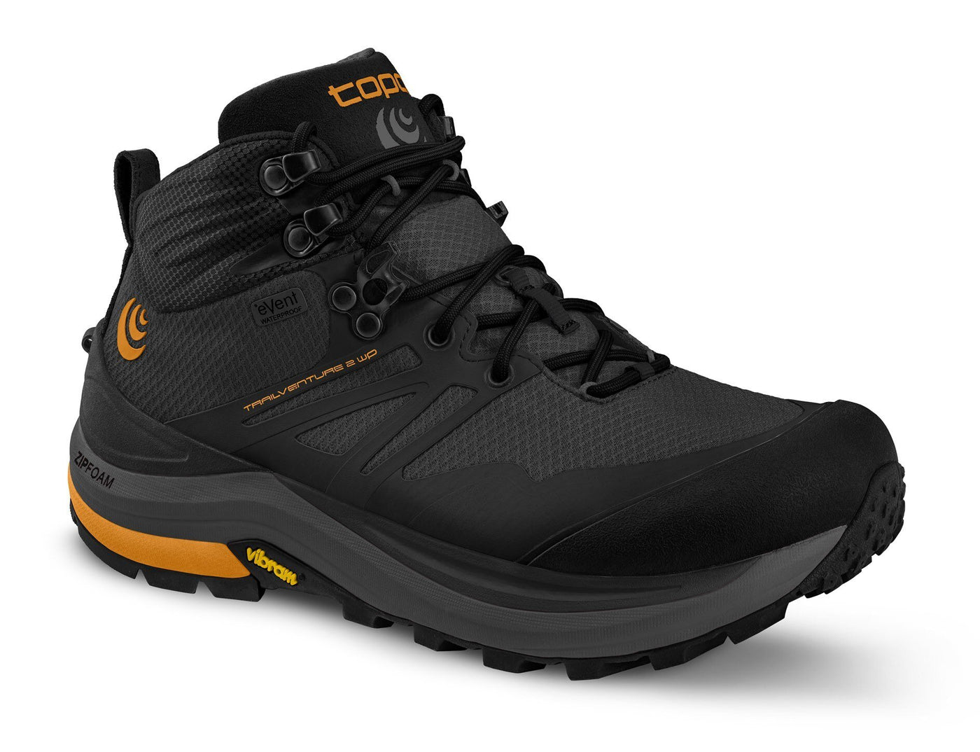 TOPO MENS TRAILVENTURE 2 WP - CHARCOAL /  ORANGE