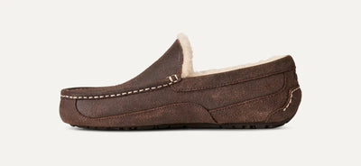 UGG MENS ASCOT LEATHER - DUSTED COCOA
