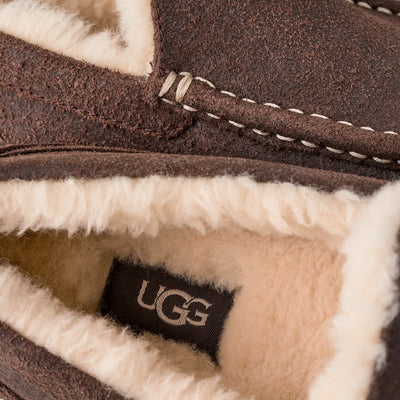 UGG MENS ASCOT LEATHER - DUSTED COCOA