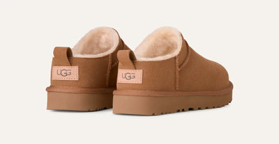 UGG WOMENS CLASSIC MICRO - CHESTNUT