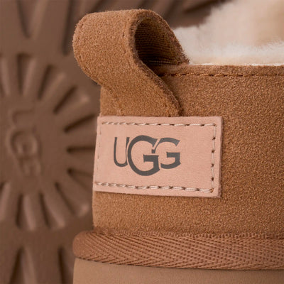 UGG WOMENS CLASSIC MICRO - CHESTNUT