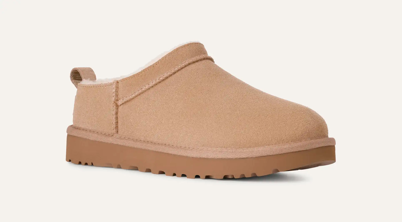 UGG WOMENS CLASSIC MICRO - SAND
