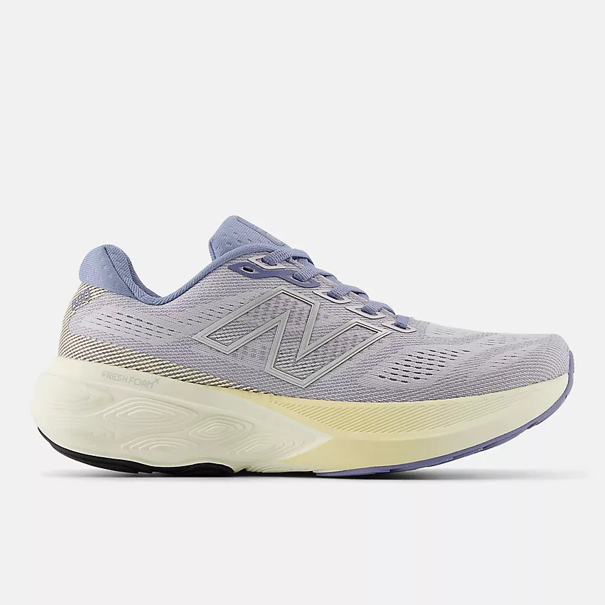 Lightweight running shoe with breathable engineered mesh upper, cushioned Fresh Foam X midsole, and sleek low-profile design for all-day comfort.