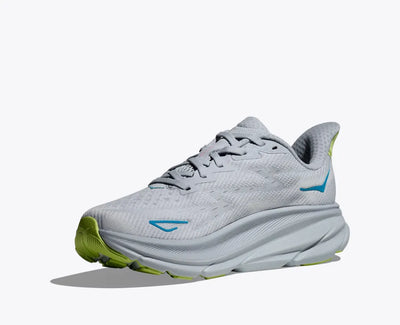 HOKA WOMENS CLIFTON 9 - GULL / SEA