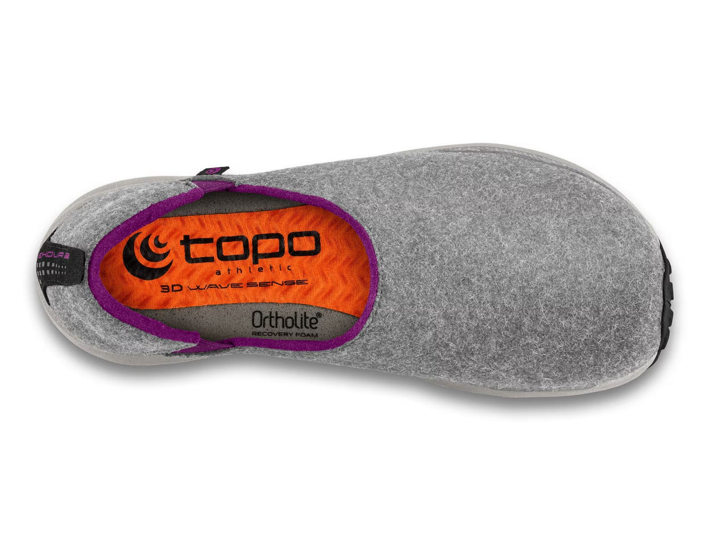TOPO WOMENS REKOVR 2 - GREY / PURPLE