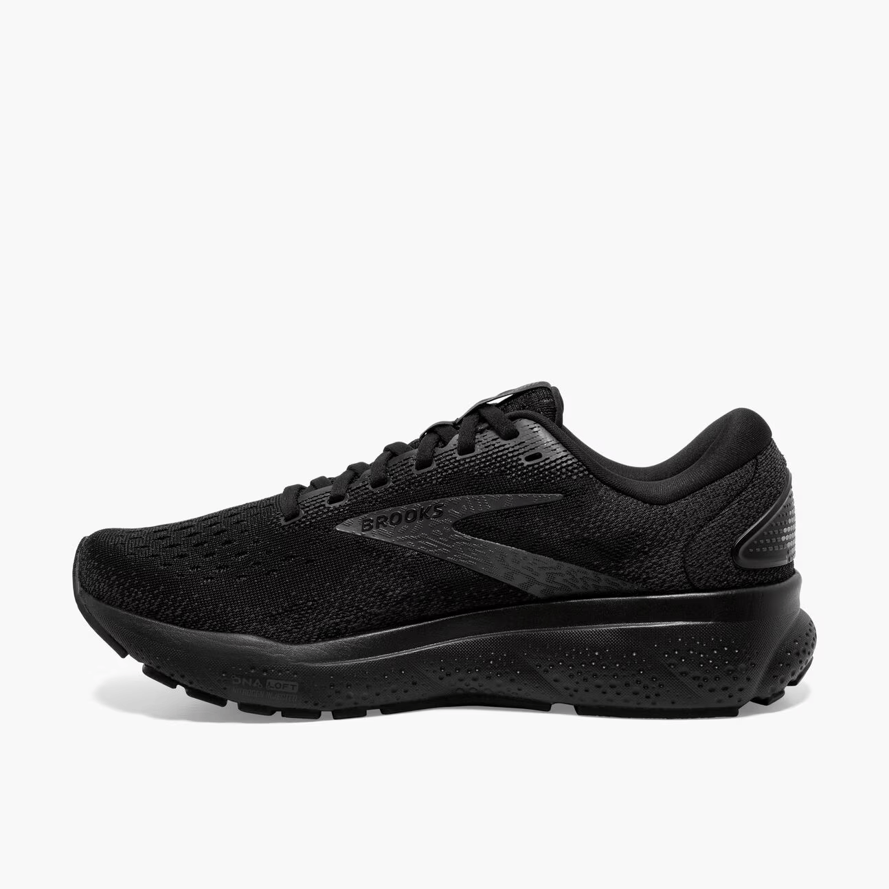 BROOKS MENS GHOST 16 - BLACK BLACK