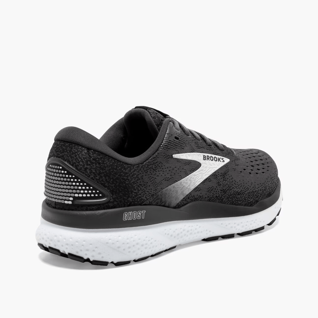 BROOKS MENS GHOST 16 - BLACK GREY