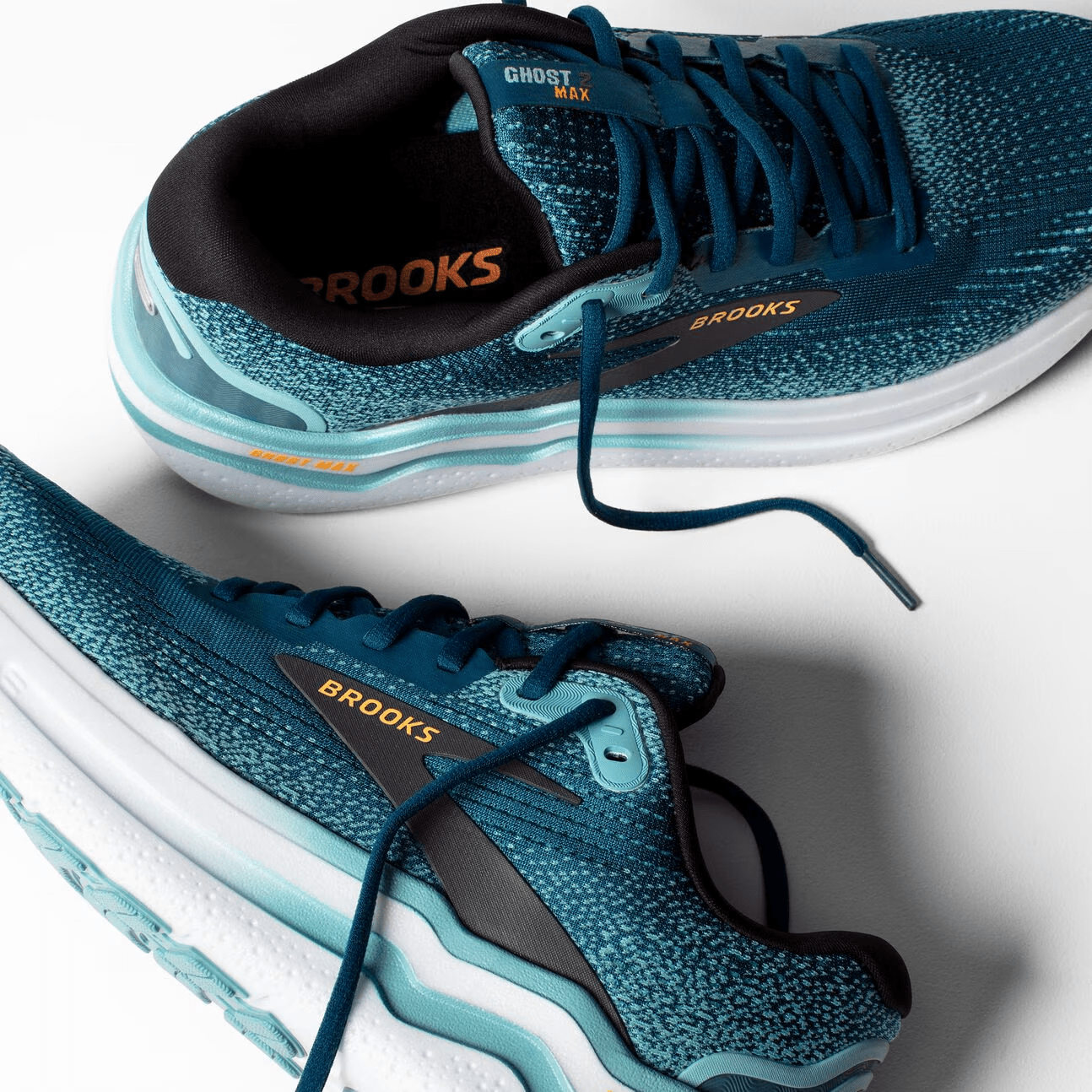 BROOKS MENS GHOST MAX 2 - MOROCCAN – DAVIDSON SHOES