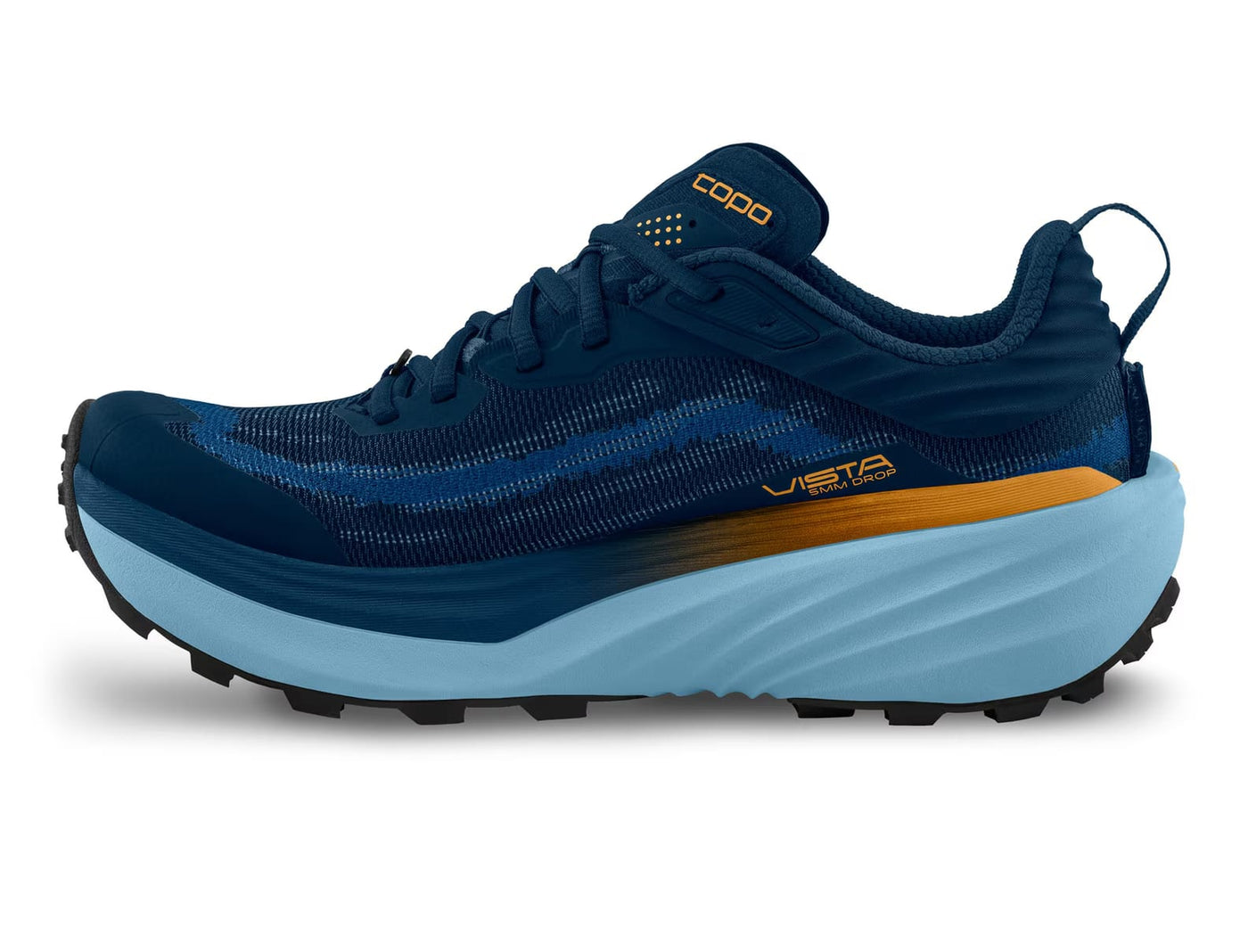 TOPO MENS VISTA - NAVY ORANGE