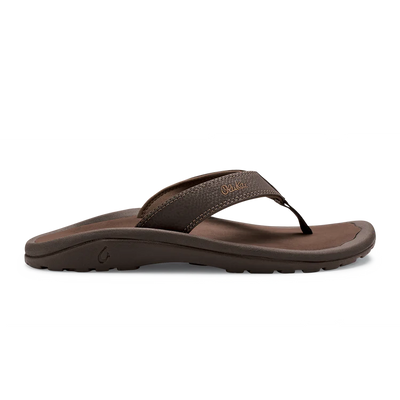 OLUKAI MENS OHANA - TAN / DARK JAVA