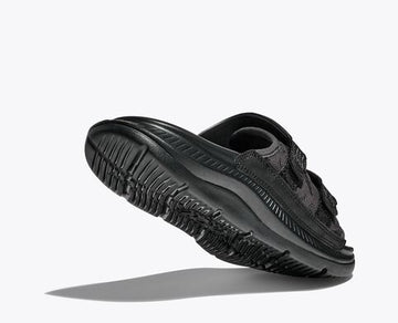 HOKA ORA LUXE SLIDE - BLACK – DAVIDSON SHOES
