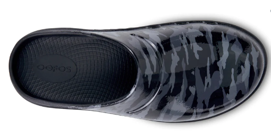 OOFOS 1200 OOCLOOG CLOG - BLACK CAMO – DAVIDSON SHOES